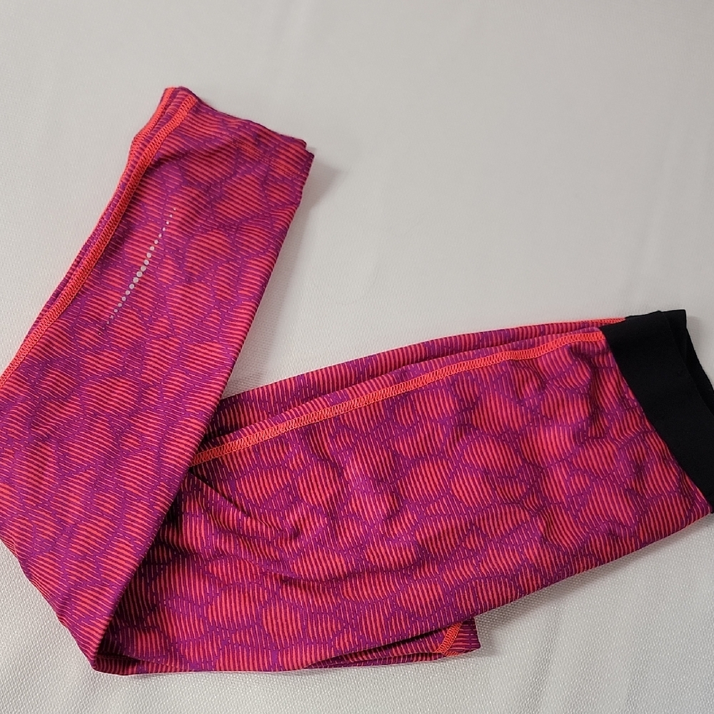 Nike Kids Fuchsia and Violet Leggings